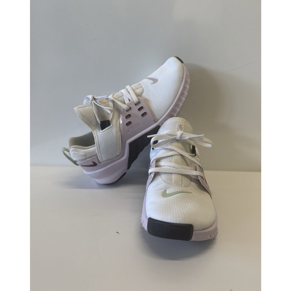 Nike Metcon 5 Premium White Lavender Training Lifting Gym Shoes Women's US 6.5